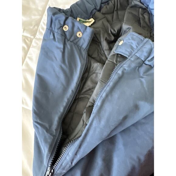 VTG LL Bean Snow Pants Women's 36x28 Blue Insulated Ski Snowboard - Picture 5 of 11